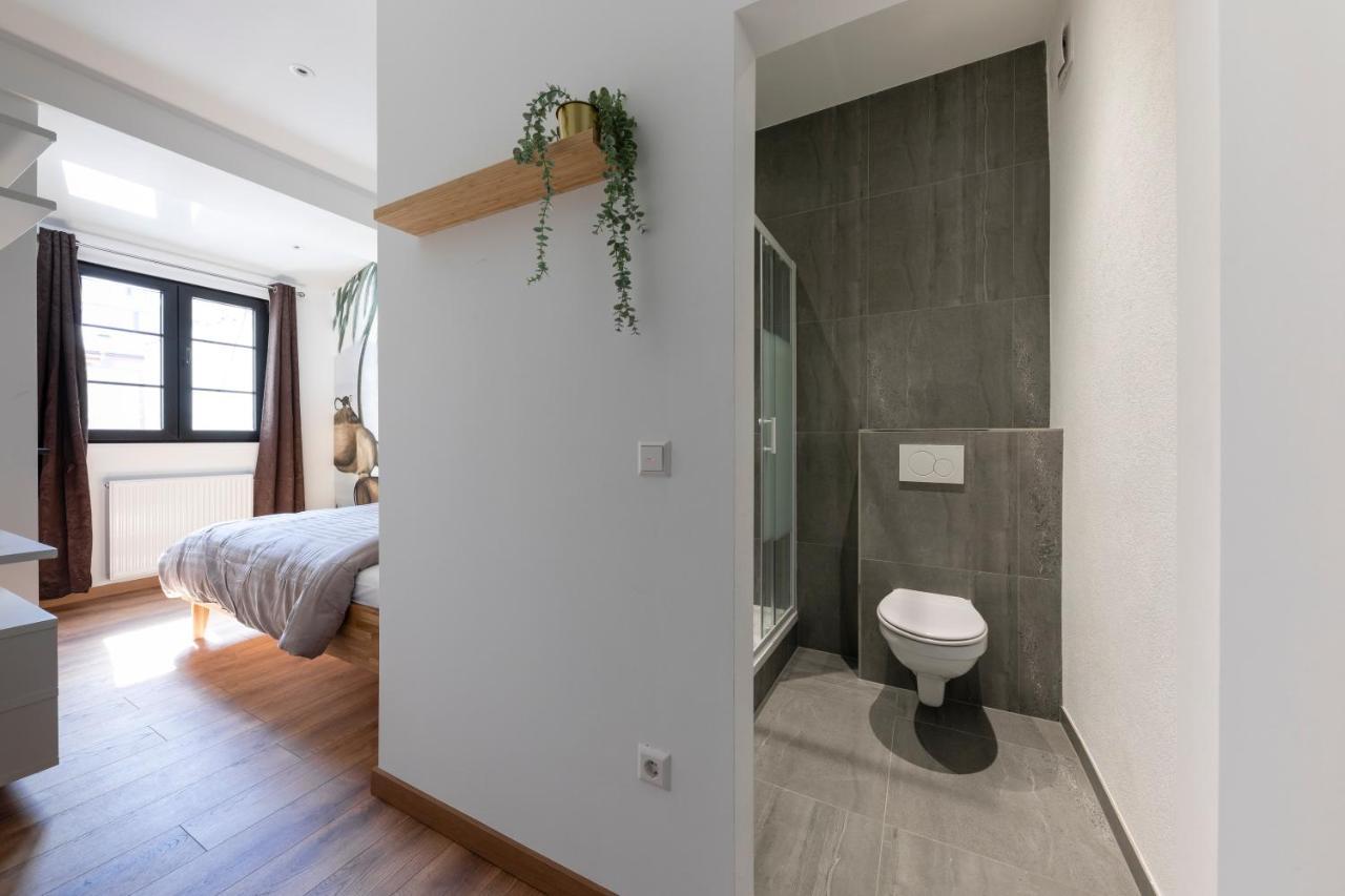 Iqs Rooms - Chambre Double Avec Salle De Bain Lussemburgo Esterno foto